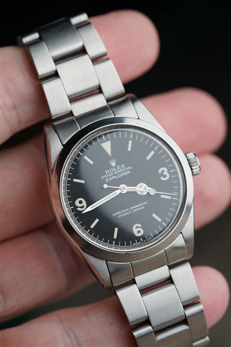 explorer rolex age 1980s|rolex explorer 1 39mm price.